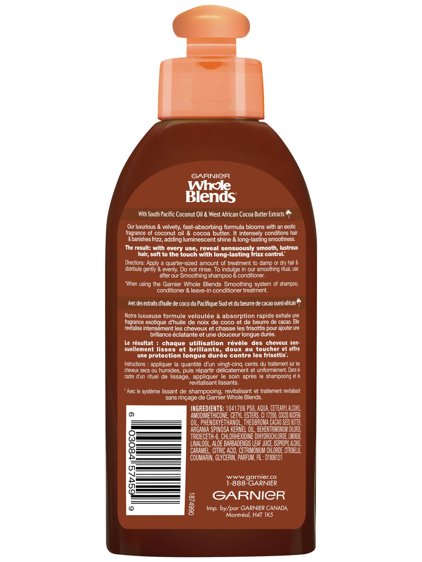 garnierhairconditionerwholeblendscoconutoilcocoabutterleaveintreatment150ml0603084574599t2